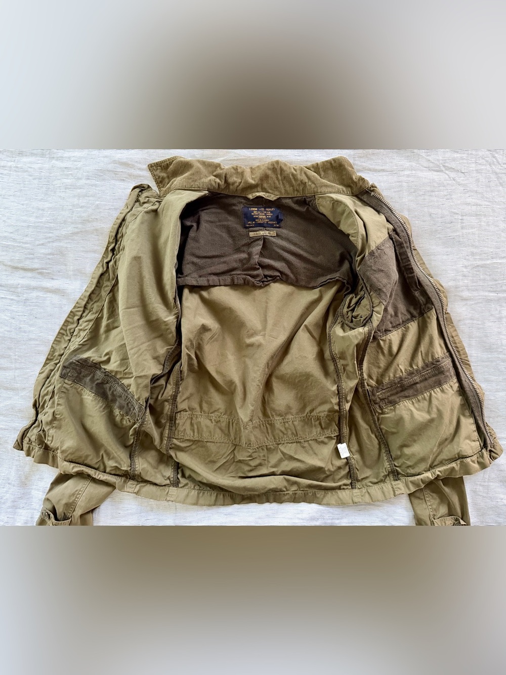 J.Crew Cadet Jacket - Fatigue Green - Vintage - Size Small - Picture 11 of 11